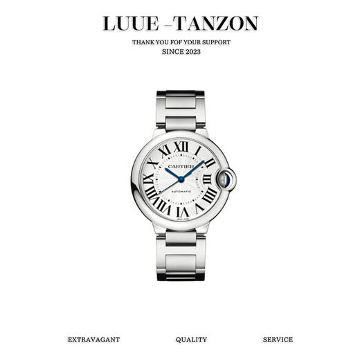 卡地亚蓝气球机械当家表款，支持专柜对比，傻傻分不清，送礼 强首选！（ZT*SH） 商品图0