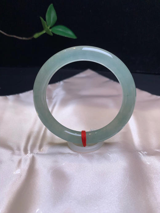 620689，52.7冰晴圆条手镯，条宽9.2mm，整条冰冰的 商品图1