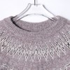 72533SDSA秋冬新款痞帅男装慵懒风撞色提花圆领针织衫百搭时尚套头毛衣 商品缩略图1