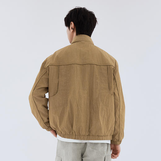 【新品上新】HX 春秋季立领茄克衫外套S105533288101/02 商品图4