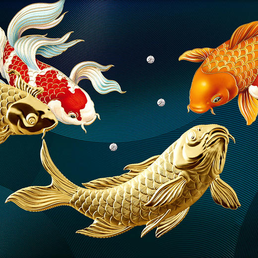 《好运来》锦鲤足银摆件 含纯银8克 银行同款 商品图2