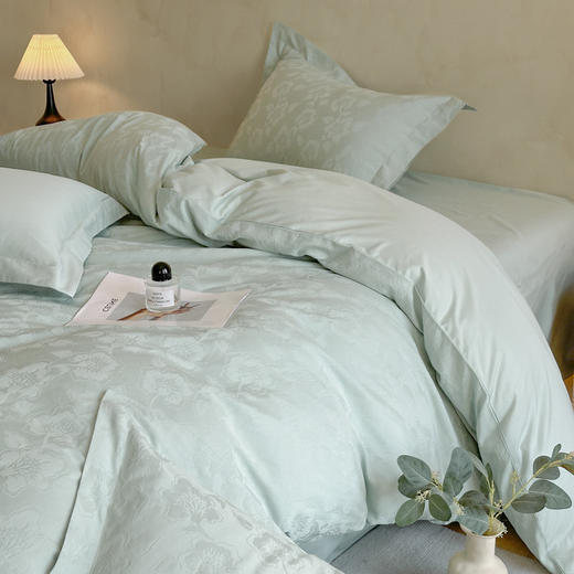 自然醒轻奢高支浮雕立体提花单件被套HS 商品图6