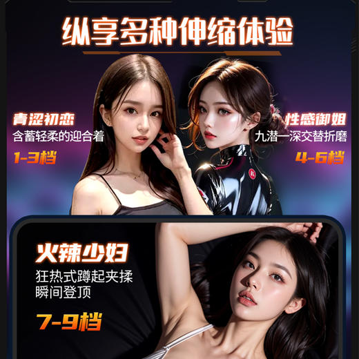 Galaku 赛博朋克飞机杯AI白色-显示屏/发声/震动自用自慰神器 商品图2