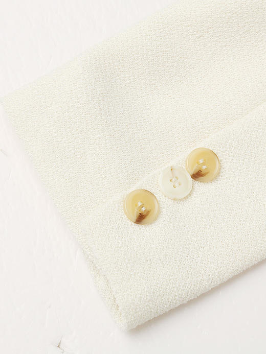 优雅气质款白色小香风外套女 多色纽扣百搭短款上衣 商品图4