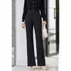 轻职西裤 米思阳2026春新款黑色西装裤职业长裤正装裤高级感垂感高腰直筒裤子女4339 商品缩略图0