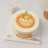 狮子座手绘卡通蛋糕-低糖处理无添加 商品缩略图1
