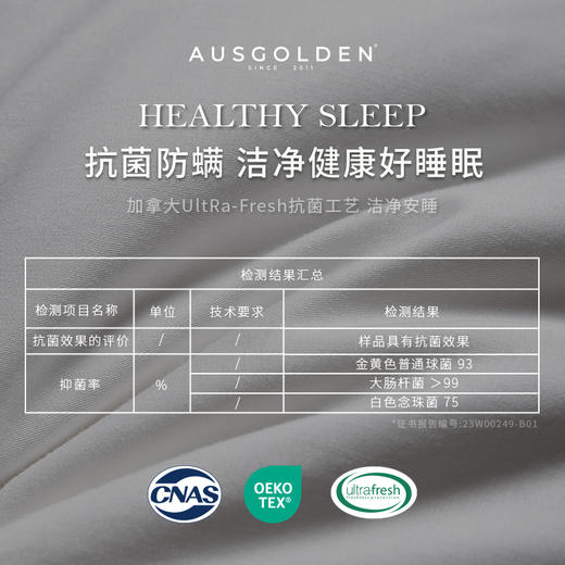 澳洲品牌AusGoldenM系列 澳洲进口亲肤羊毛胖枕枕头 蓬松柔软 支撑有力 商品图4