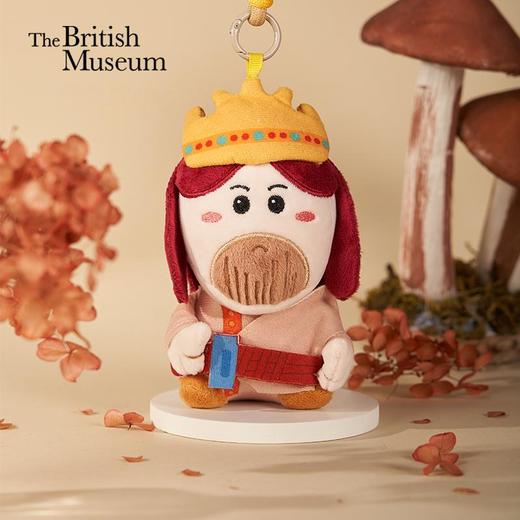 大英博物馆路易斯西洋棋系列国王毛绒挂件 商品图0