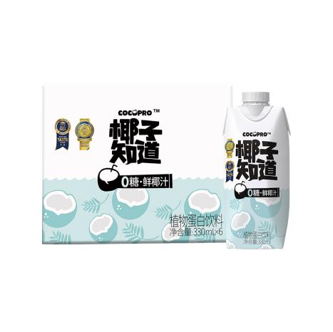 椰子知道0糖鲜椰汁 多规格可选 商品图5