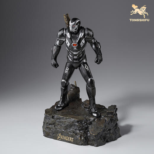 铜师傅《战争机器》漫威系列限量手办 复仇者联盟桌面客厅铜摆件 商品图7