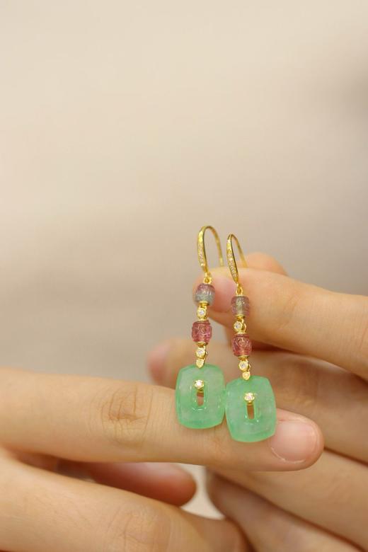 翡翠耳坠 商品图3