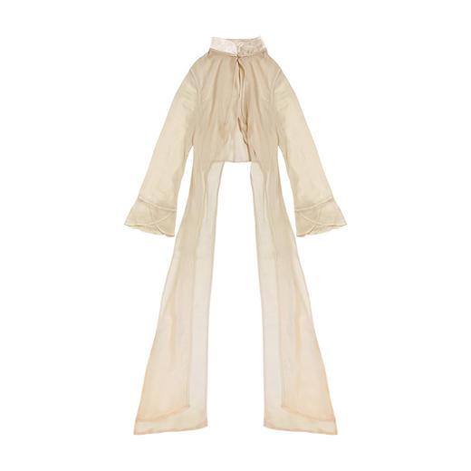 【初秋薄外披】笑扬飘片不规则外套-长袖 商品图4