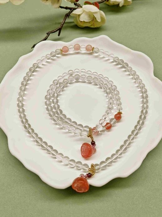 白水晶两圈手串 商品图2