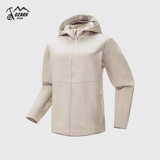 OZARK奥索卡女款37.5智能控温抓绒连帽夹克保暖25年新款OAGWT530602 商品图1
