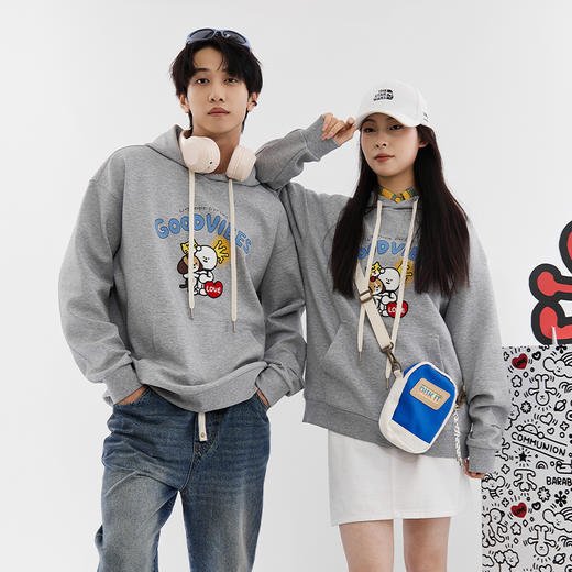 【新品上新】HX 秋季带帽卫衣C106530032101联名款 商品图1