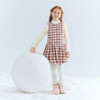 笛莎Deesha 童装女童连衣裙2025冬新款女童学院风格子背心裙 商品缩略图2