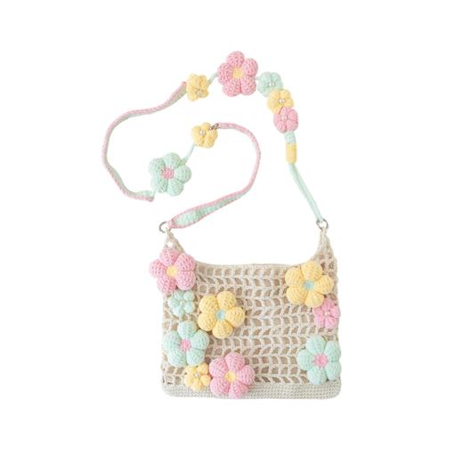 苏苏姐家花花多用包手工diy编织钩针包包毛线团自制材料包预 商品图4