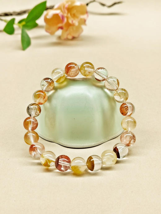 黄胶花手串 商品图2