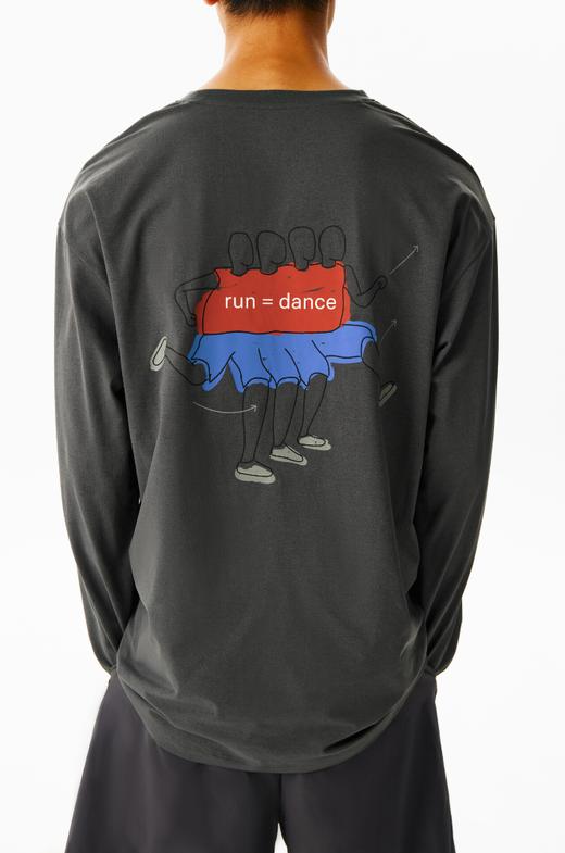 CryingCenter跑步跳舞运动卫衣圆领男女同款马拉松跑步训练保暖服 商品图8