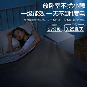 海尔（Haier）43L单门小户型冰箱一级能效抗菌净味三档可调银色BC-43GHSDE0S9 商品图3