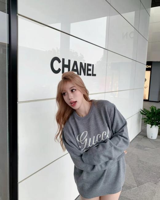 TY346-GUCCI 古驰 撞色提花logo长袖毛衣（PG*MM） 商品图4