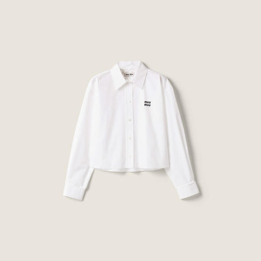 MIU-SK 可拆卸领/袖白衬衫 商品图0