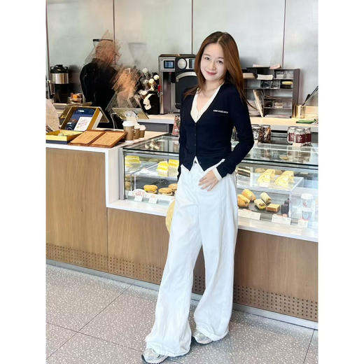 ann 假两件羊毛针织开衫 商品图1