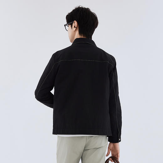 【新品上新】HX 秋季翻领茄克衫外套S105533249101 商品图5