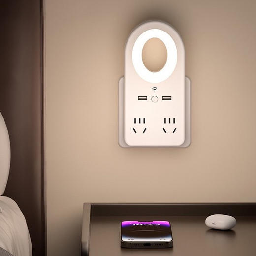 SOOKIE 智能语音小夜灯插座 语音操控 支持多设备 商品图7