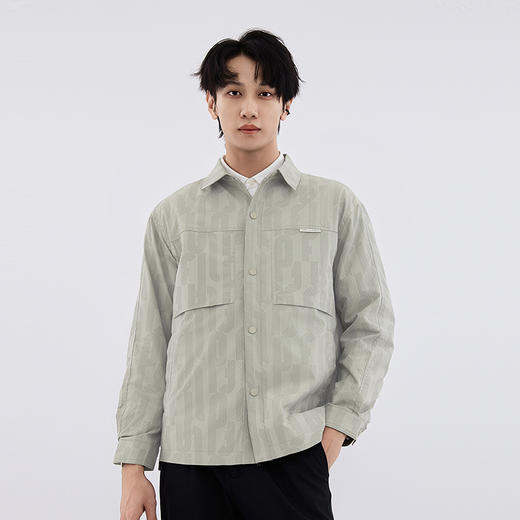 【新品上新】HX 秋季翻领茄克衫外套S105533252101 商品图0