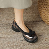 【预售5天】轻巧舒适厚底单鞋女新款真软皮圆头蝴蝶结浅口女鞋MDY&AM002-5 商品缩略图2