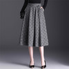 MYX中长款百褶大摆裙松紧腰洋气蓬蓬裙2025年秋季新款显瘦时尚半身裙 商品缩略图0