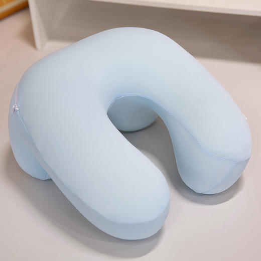 记忆棉冰丝午睡枕小学生趴桌子上睡觉抱枕u型枕办公室趴睡枕车载颈枕夏 可拆洗 商品图13