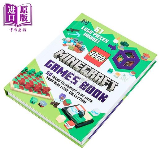预售 【中商原版】DK 乐高我的世界 游戏书 英文原版 LEGO Minecraft Games Book DK 青少年书籍 创意游戏书 商品图1
