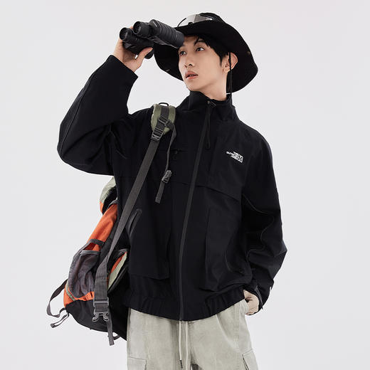 【新品上新】HX 秋季立领茄克衫外套S105533318101/02 商品图3