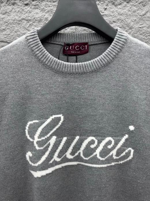 TY346-GUCCI 古驰 撞色提花logo长袖毛衣（PG*MM） 商品图7