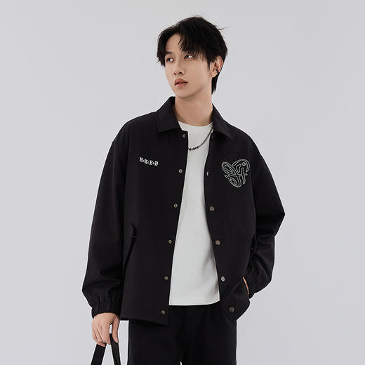 【新品上新】HX 秋季翻领茄克衫外套S105533276101 商品图1