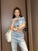 TY335-CHANEL香奈儿 水洗做旧纽扣休闲牛仔裤 女款 蓝色（PG*MM） 商品缩略图10