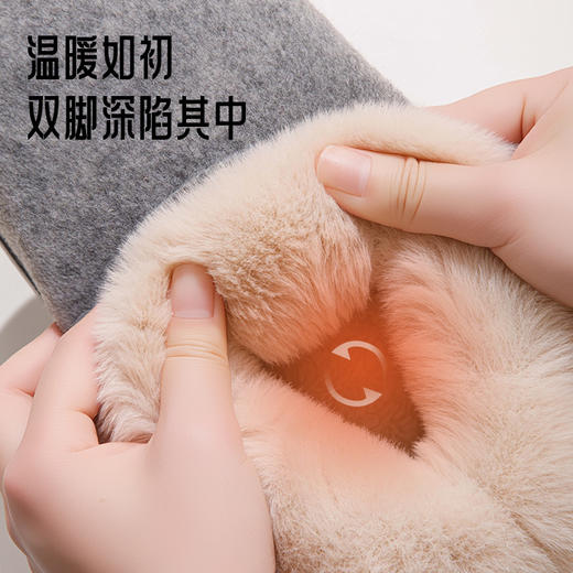 【YW】无忧购59元2双包跟棉拖鞋加绒保暖室内居家冬天棉鞋ZS-3101（截单后7天发货) 商品图2