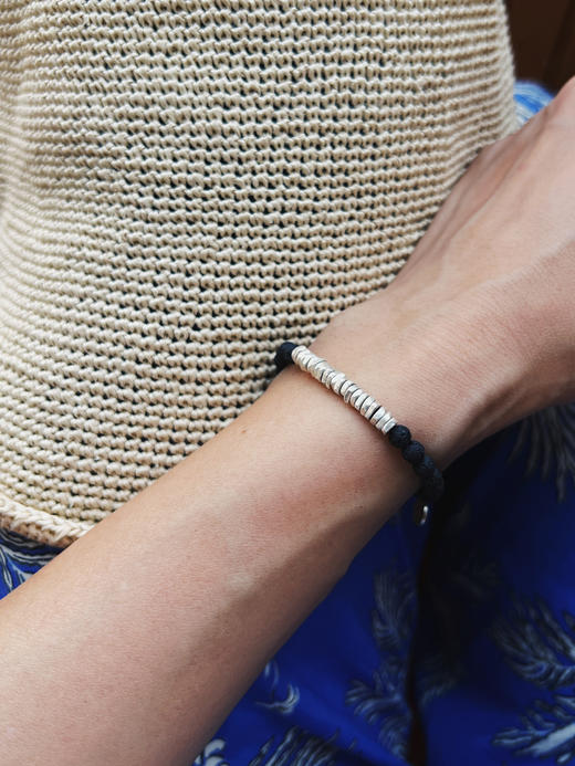 SSCE｜222SAS3B303M Bracelet火山石 土星手链【SATURN】 商品图1