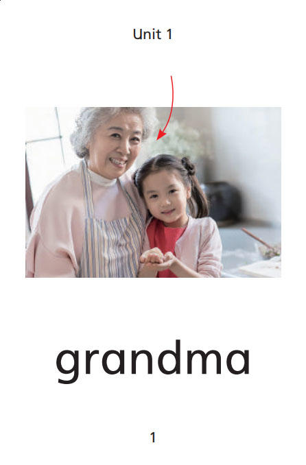 英语口语交际 生词图片卡（学生用）一年级上册【全国新教材】 商品图2