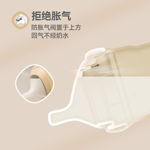 Hegen海格恩 婴儿奶瓶150ml+240ml+2个储存瓶盖礼盒装 商品图3