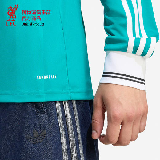 【官网同款】利物浦俱乐部 | 球迷版第二客场足球长袖球衣运动T恤 商品图4