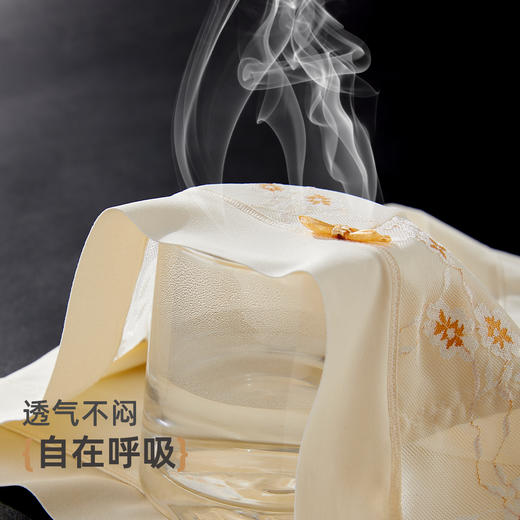 雅黛丽高腰内裤女无痕收腹提臀裤10A抑菌桑蚕丝加长裆女士三角裤 商品图7