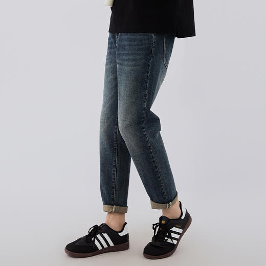 【断码清仓】HX 秋季水洗萝卜牛仔长裤简约百搭Z201530001101 商品图3