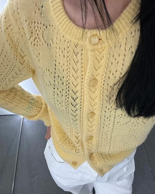 TY351-赛琳针织镂空开衫（PG*MM） 商品图2