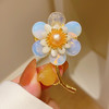 新中式复古珍珠花朵胸针国风郁金香别针 商品缩略图0
