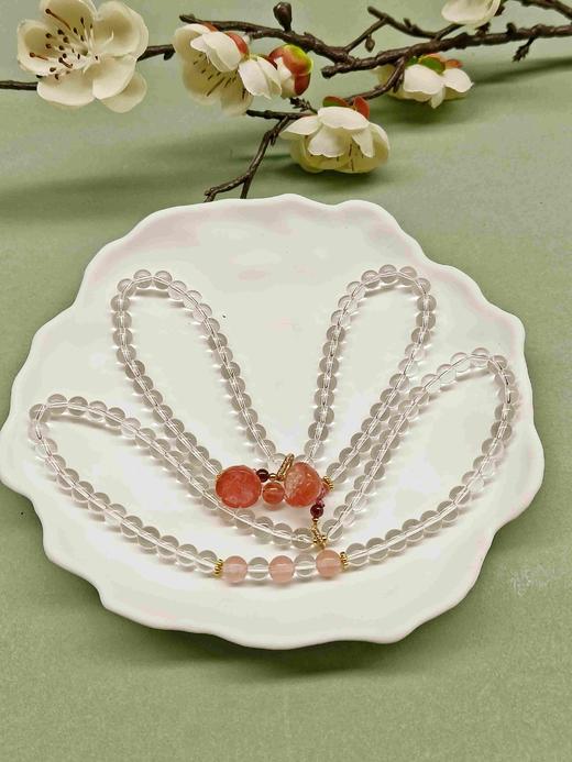 白水晶两圈手串 商品图1