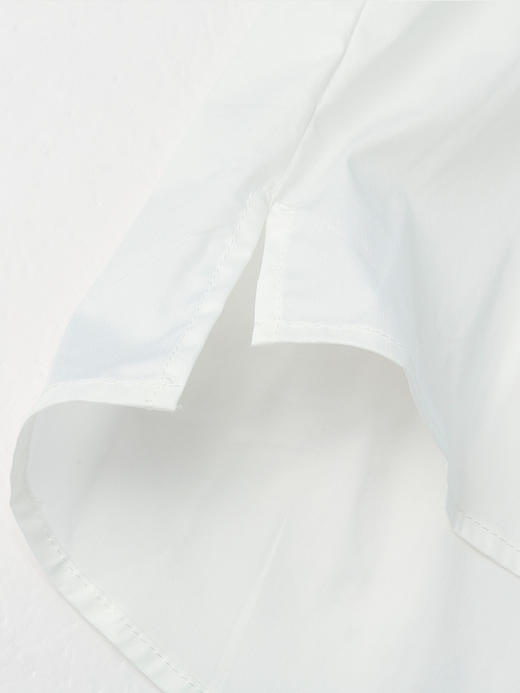 【气质款】木耳边立领白色衬衫女春秋款设计感小众长袖百搭上衣 商品图4