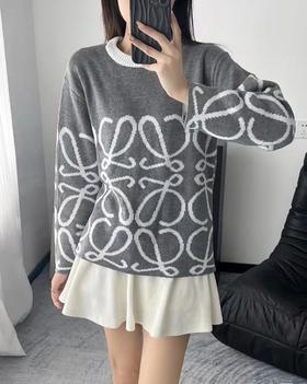 TY350-罗意威logo经典灰色毛衣（PG*MM）